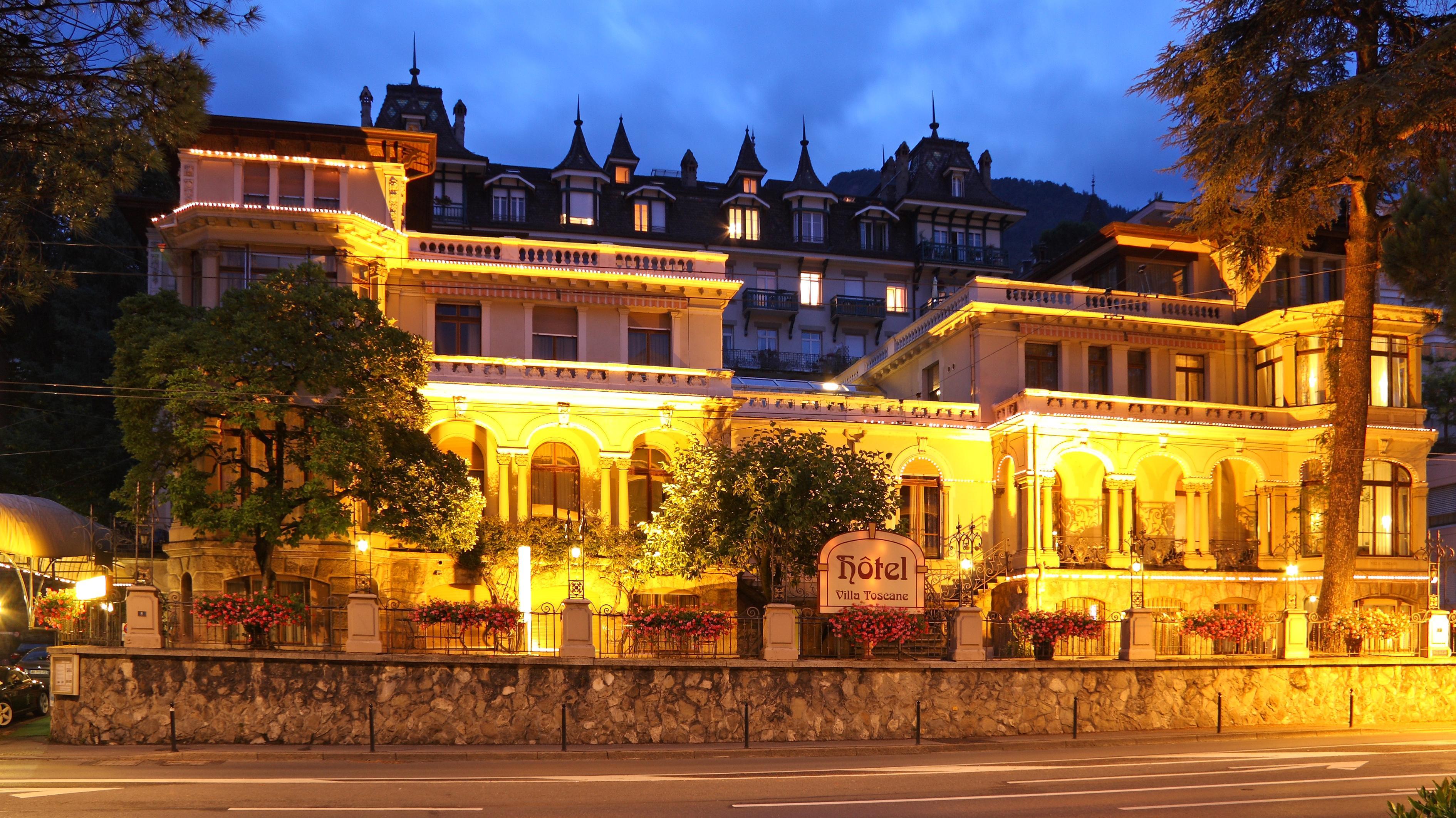 Villa Toscane Montreux Esterno foto