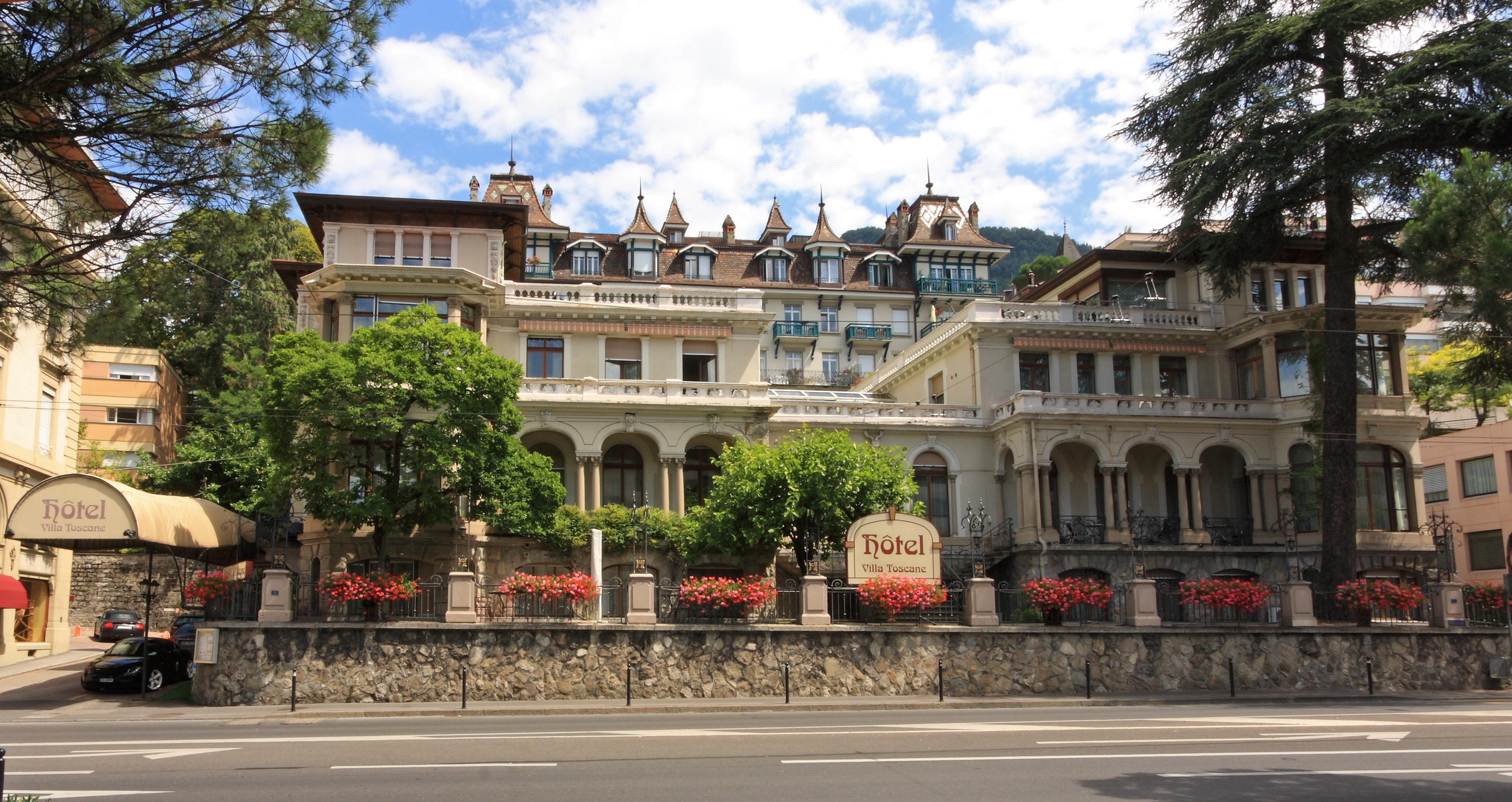 Villa Toscane Montreux Esterno foto
